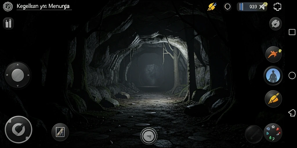 Gameplay mencekam di dunia horor yang menyeramkan.