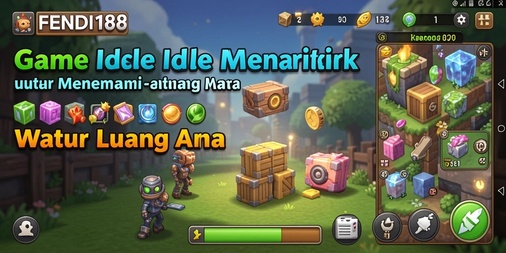 Tampilan gameplay FENDI188 menampilkan elemen idle yang menarik.