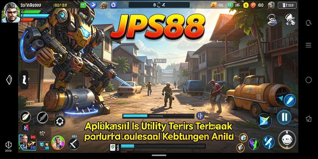 Tampilan antarmuka pengguna JPS88 yang intuitif dan bersahabat.