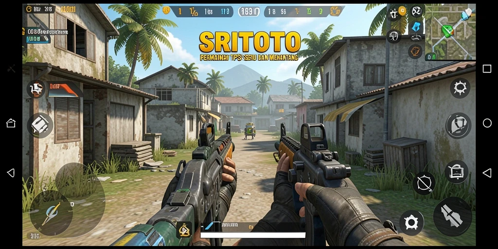 Tampilan gameplay SRITOTO yang penuh aksi dan intens.