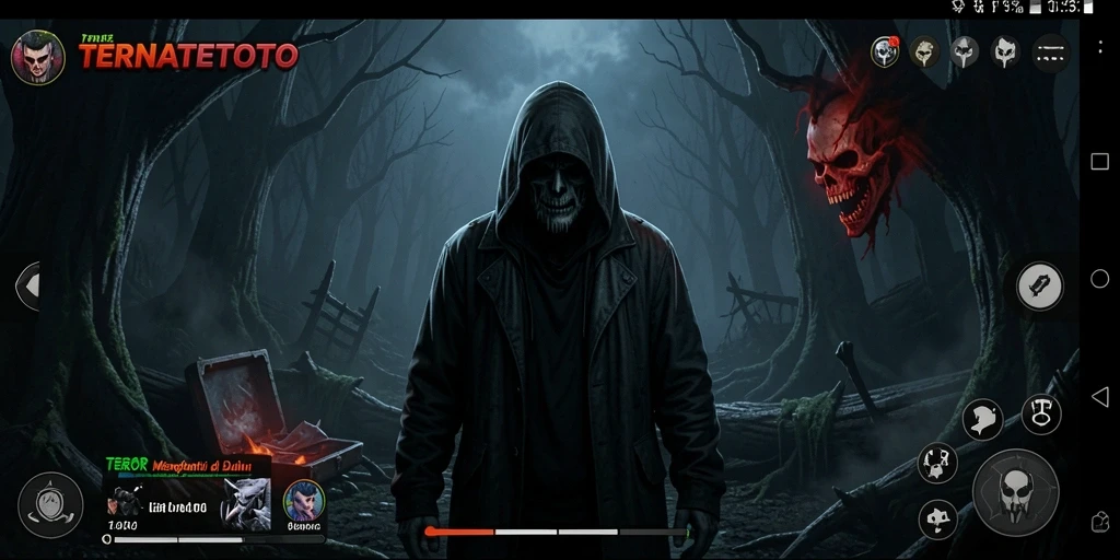 Gameplay mendebarkan di dalam kegelapan menyeramkan.