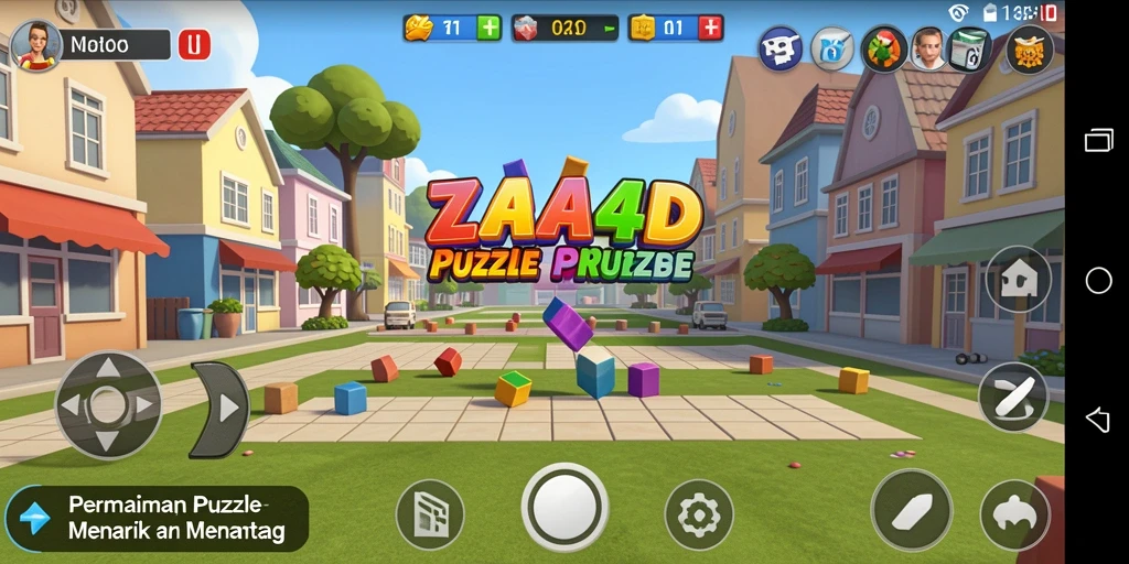 Tangkapan layar utama menunjukkan gameplay menarik ZARA4D yang penuh teka-teki.